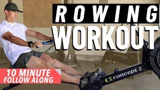 Rowing Machine Learn to Row SERIES WORKOUT [upl. by Eniawd546]