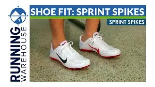 Competition Shoe Fit Sprint Spikes [upl. by Eniger411]