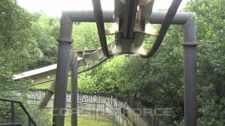 Nemesis Front Row Seat onride HD POV Alton Towers [upl. by Fay]