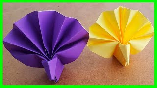 ▷ Cómo hacer un 🦚 PAVO REAL en Origami 3D FÁCIL ✅  Pavo Real de Papiroflexia [upl. by Tamsky348]