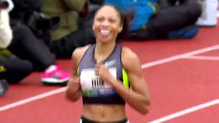 2012 US Womens Track amp Field Olympic 200m Trials FINAL HD [upl. by Ellegna561]