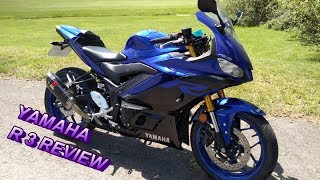 ★ 2019 YAMAHA R3 REVIEW ★ [upl. by Anoerb]