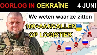 4 juni Meerdere Russische bases WEGGEVAAGD  Oorlog in Oekraïne [upl. by Negaem]