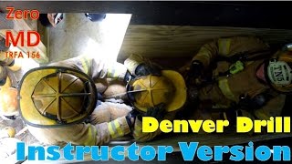 Denver Drill Instructor Version StepbyStep Firefighter Down Operations Training from the VBFA [upl. by Buzz235]