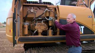 Cat® Excavator Daily Walkaround Inspection [upl. by Terrell632]