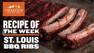 St Louis BBQ Ribs Recipe  Traeger Grills [upl. by Kessler]