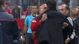 DIEGO SIMEONE FIGHT RIBERY AND THE REFEREE [upl. by Hilleary458]