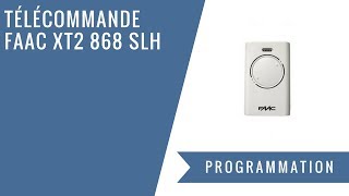 Comment programmer une télécommande FAAC XT2 868 SLH [upl. by Alyehs]