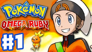 Pokemon Omega Ruby and Alpha Sapphire  Gameplay Walkthrough Part 1  Intro and Starter Evolutions [upl. by Aliac]