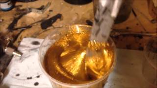 How To Spray Custom Metal Flake Paint [upl. by Anerol]