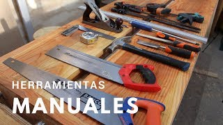 Herramientas básicas para carpintería  Manuales [upl. by Ahsemik]