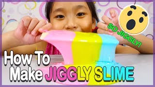 How To Make Jiggly Slime Easy [upl. by Yllier]