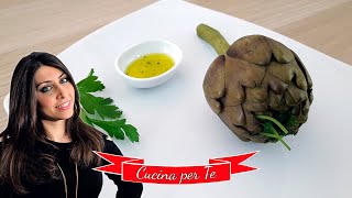 Carciofi Lessi alla napoletana  Ricette Facili [upl. by Ylagam]