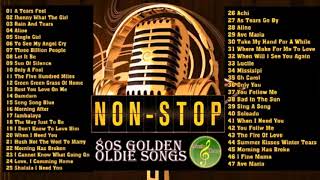 Golden Hitback Nonstop Slowrock Medley  Oldies But Goodies 80s [upl. by Ehtyaf366]