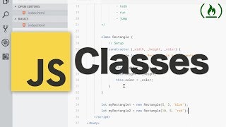 JavaScript Classes Tutorial [upl. by Adnik]