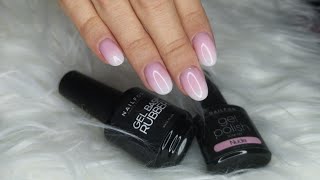 Come fare il BABY BOOMER SEMIPERMANENTE  Tutorial semplice prodotti Nailfor [upl. by Orella817]