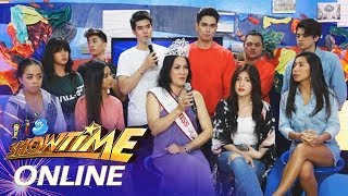 Miss Q amp A Amparo Muñoz Malos gives an answer to trending question  Its Showtime Online [upl. by Bathesda]