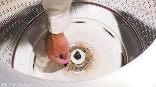 Whirlpool Washer Repair  How to Replace the Washplate [upl. by Kehr]