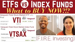 ETF vs Index Funds  Our Investments for Financial Independence FIRE Investing [upl. by Adrianne]