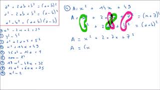 Comment factoriser avec les identités remarquables  9 exemples [upl. by Aillicsirp813]