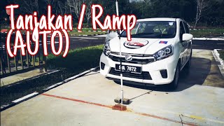 Latihan Ramp  Tanjakan AXIA AUTO [upl. by Lytsirk565]