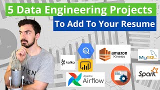 5 Data Engineering Projects Ideas To Put On Your Resume [upl. by Schwenk]