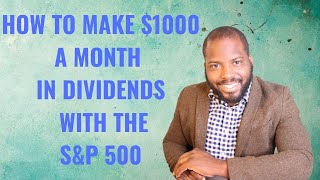 How To Get 1000 of Dividends a Month with the SampP 500 Index VOO VS SWPPX [upl. by Remlap]