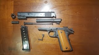 Rock Island M1911  How to DisassembleReassemble for cleaning [upl. by Nrubliw935]