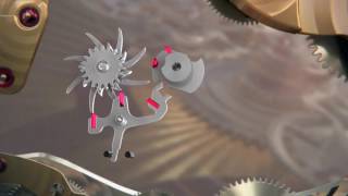 Omega CoAxial Escapement Explained [upl. by Irrej]