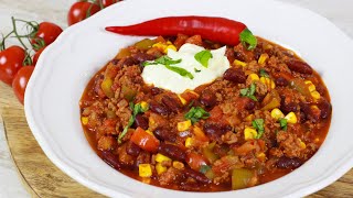 BESTES Chili con Carne Rezept [upl. by Brentt99]