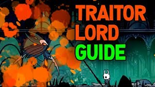 Hollow Knight How to Find and Beat the Traitor Lord Boss [upl. by Lexine]