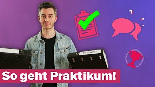 Praktikum Das sollte man wissen [upl. by Ramonda]