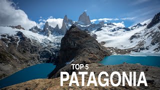 TOP 5 PLACES AND THINGS TO DO IN PATAGONIA [upl. by Noirrad]