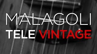 Review Malagoli Telecaster Vintage [upl. by Eada]