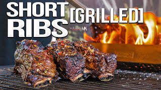 Epic GRILLED Beef Short Ribs  SAM THE COOKING GUY 4K [upl. by Glyn]