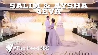 Most extravagant wedding for Salim amp Aysha I The Feed [upl. by Piggy]