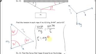 Physics 12 U10L1 Translational Equilibrium [upl. by Anaitak]