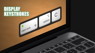 Display Keystrokes Onscreen During Screen Record  Free Fast and Flexible [upl. by Ilka]