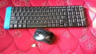 How to pair logitech wireless mouse with receiver [upl. by Llatsyrk]