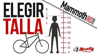 Cómo elegir la talla de una bici [upl. by Yhtorod]