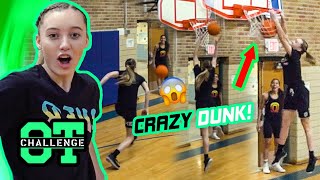 Paige Bueckers DUNKS In Overtime Challenge Gets SHOCKED By Azzi Fudd amp Claps Back At Kyree Walker [upl. by Evadne]