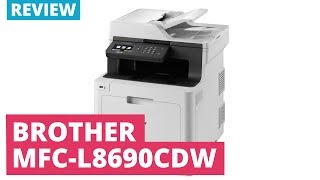 Brother MFCL8690CDW A4 Colour Multifunction Laser Printer [upl. by Solraced]