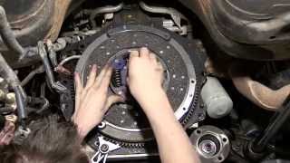 CLUTCH TECH Clutch to Flywheel Mounting Procedure [upl. by Noreh515]