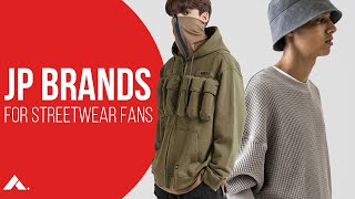 10 AMAZING Japanese Fashion Brands for Streetwear LOVERS [upl. by Turnheim698]