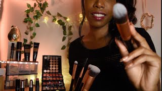 Super Tingly Makeup💄Hair brush Layered sounds ASMR [upl. by Hawken]