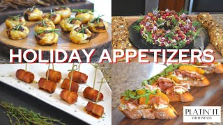 Easy and Elegant Appetizers  Holiday Favourites [upl. by Soiritos]