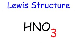 HNO3 Lewis Structure  Nitric Acid [upl. by Vickie]