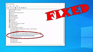 How To Fix Unknown USB Device Device Descriptor Request Failed Windows 1087 [upl. by Nidnerb]