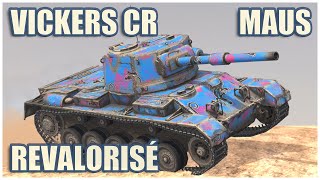 Maus Vickers Cruiser amp M4A1 Revalorisé • RASEINIAI HEROES WoT Blitz [upl. by Pretrice175]