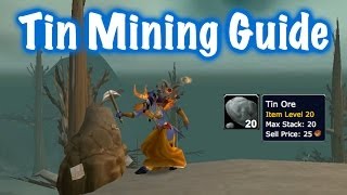 Tin amp Silver Ore Farm Guide World of Warcraft [upl. by Ahrat]